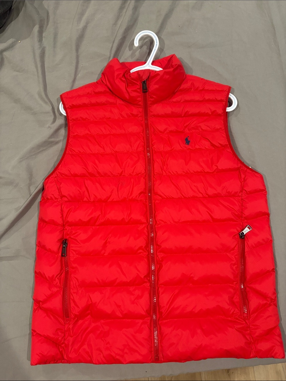 Ralph Lauren Red Puffer Vest